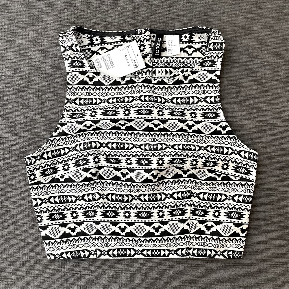 *NEW* H&M Aztec Crop Top | Size: 4 (small)